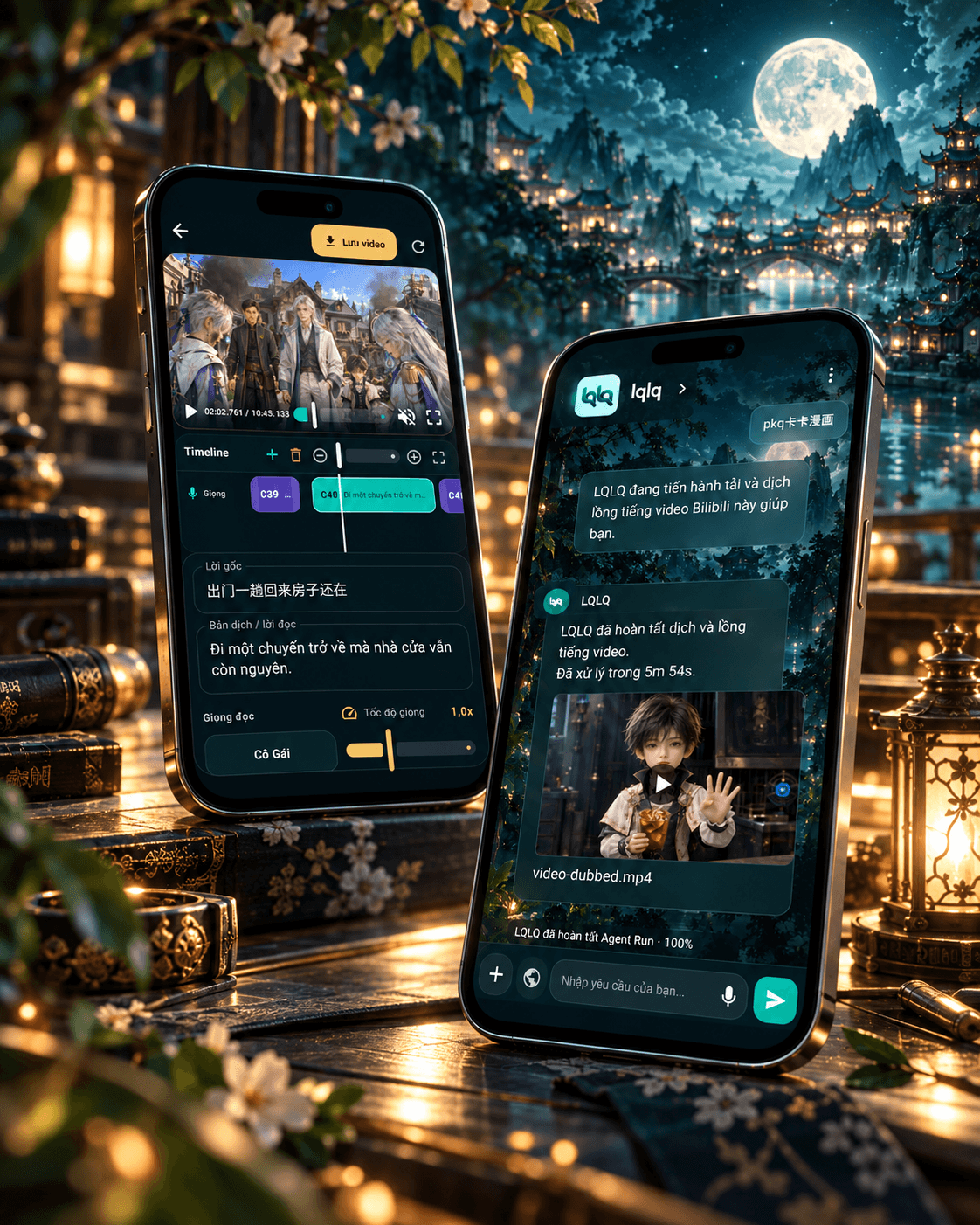Giao diện lqlq trên Android